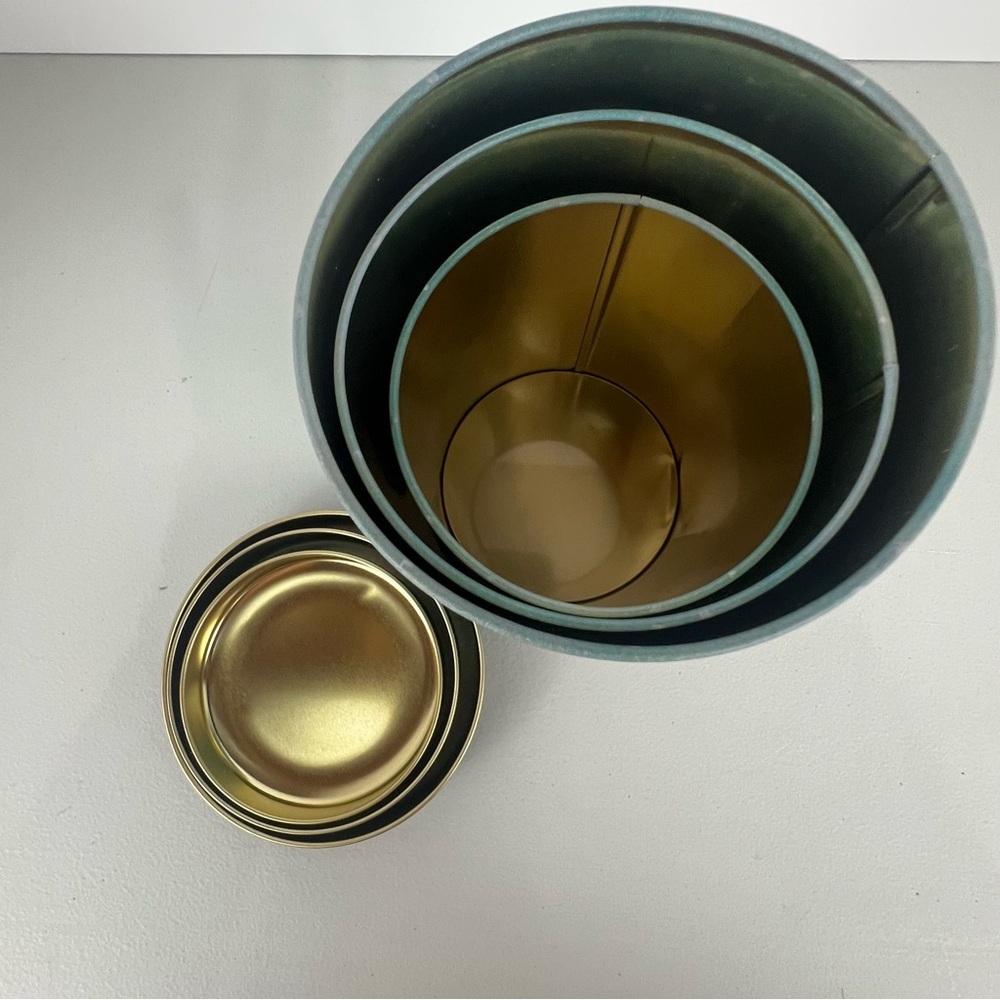 Vintage Metal Winter Geese Canister Set - Picture 8 of 8